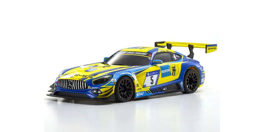 ASC MR03W-MM Mercedes-AMG GT3 Blue/Yellow Autoscale Body