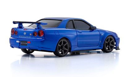 MINI-Z ASC MA-020 AWD Nissan Skyline GT Body, Metallic Blue