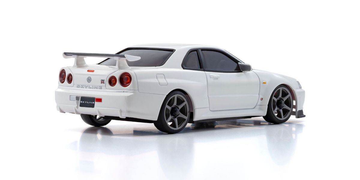 MINI-Z ASC MA-020 AWD Nissan Skyline GT Body, White