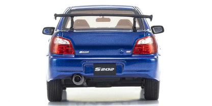 Kyosho Original Diecast 1/43 Subaru Impreza S202 Blue