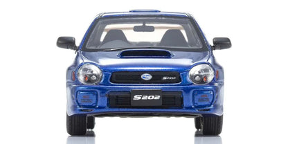 Kyosho Original Diecast 1/43 Subaru Impreza S202 Blue