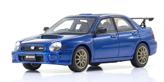 Kyosho Original Diecast 1/43 Subaru Impreza S202 Blue