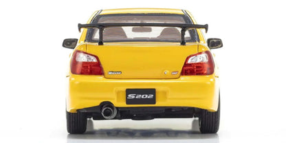 Kyosho Original Diecast 1/43 Subaru Impreza S202 Yellow