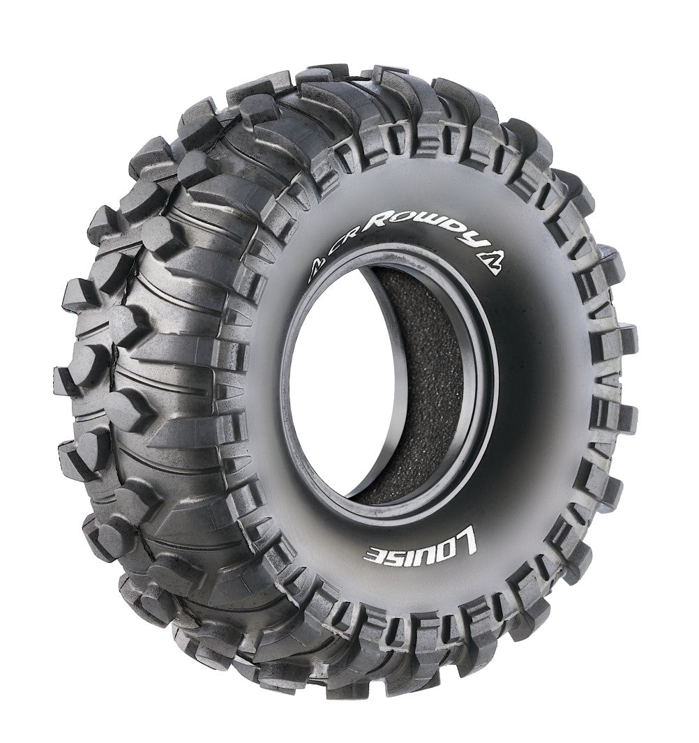 CR-Rowdy 1/10 1.9" Crawler Tires, Super Soft, Front/Rear