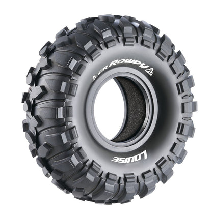 CR-Rowdy 1/10 2.2" Crawler Tires, Super Soft, Front/Rear