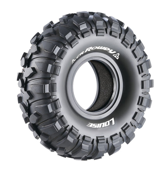 CR-Rowdy 1/10 2.2" Crawler Tires, Super Soft, Front/Rear