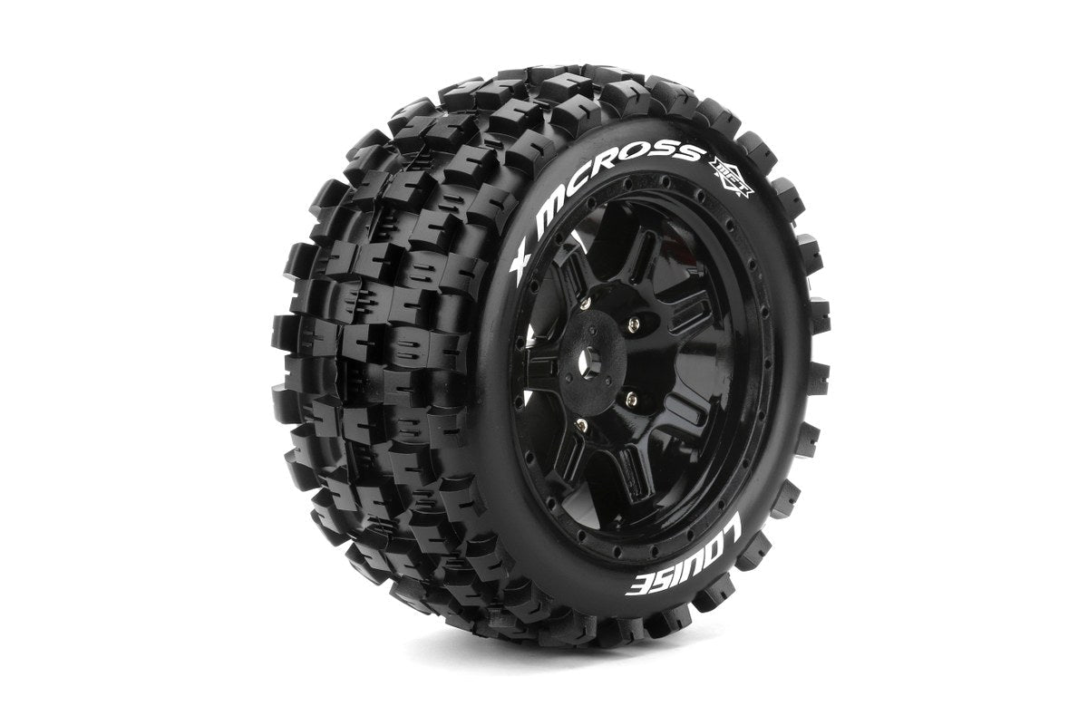 MFT X-Mcross X-MAXX Sport Monster Truck Tires, 24mm Hex,