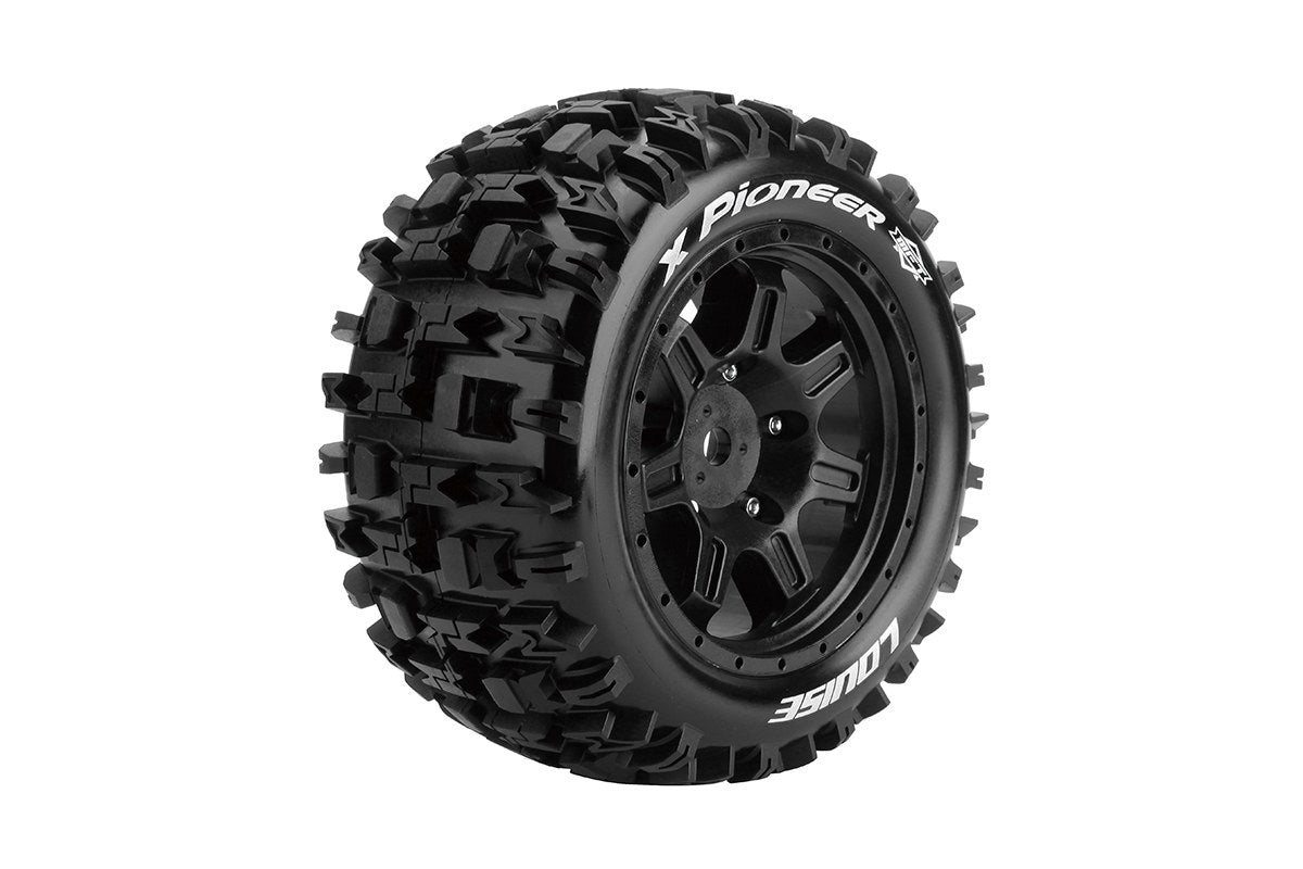 MFT X-Pioneer X-MAXX Sport Monster Truck Tires, 24mm Hex,