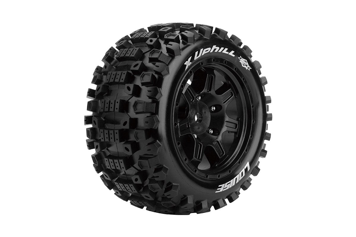 MFT X-Uphill X-MAXX Sport Monster Truck Tires, 24mm Hex,