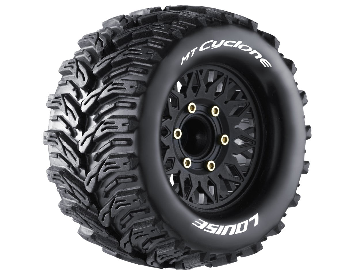 MT-Cyclone Soft, 1/10 Monster Truck Tires, 0 & 1/2 " Offset,