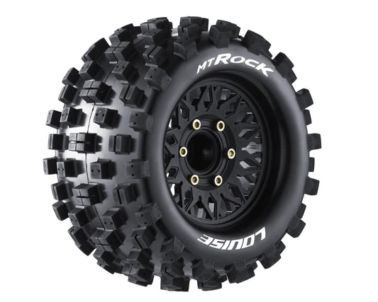 MT-Rock Soft, 1/10 Monster Truck Tires, 0 & 1/2 " Offset,