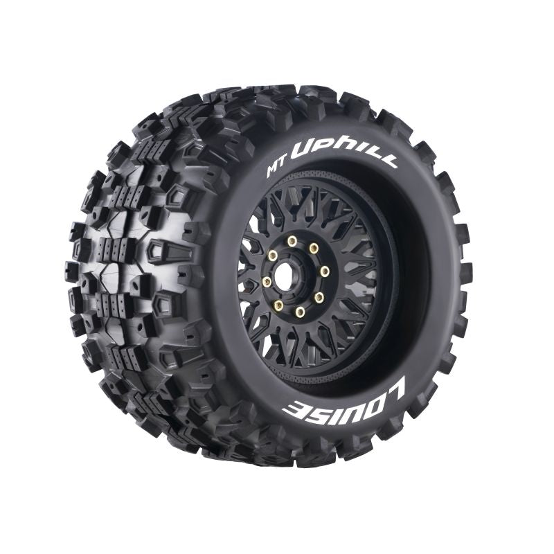 MT-Uphill Sport 1/8 Monster Truck Tires, 0" & 1/2" Offset,