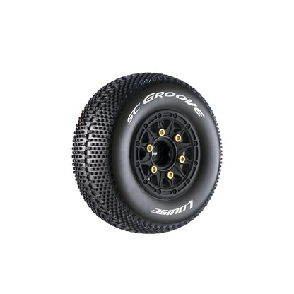 SC-Groove 1/10 Short Course Tires, Soft, 12, 14 & 17mm