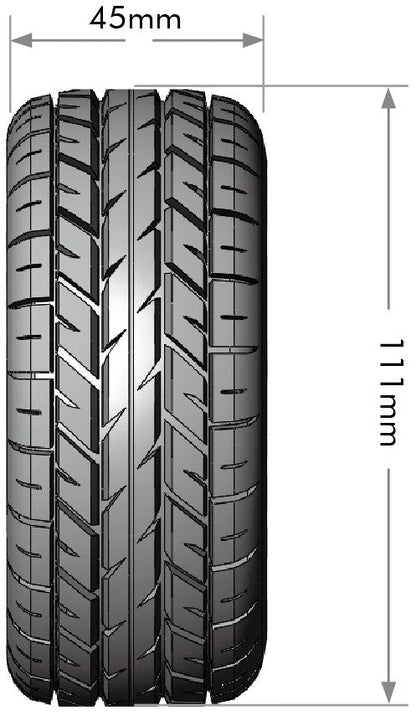 SC-Rocket 1/10 Short Course Tires, Soft, 12, 14 & 17mm