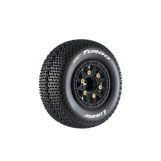 SC-Turbo 1/10 Short Course Tires, Soft, 12, 14 & 17mm