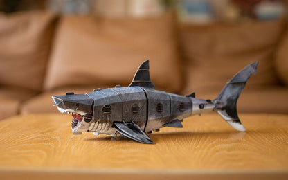 Great White Shark 3D Kraft Paper Puzzle