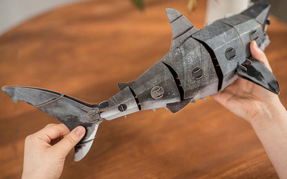 Great White Shark 3D Kraft Paper Puzzle