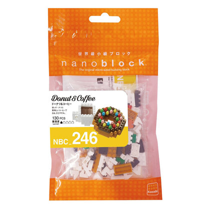 Donut and Coffee "Foods", Nanoblock Collection Series