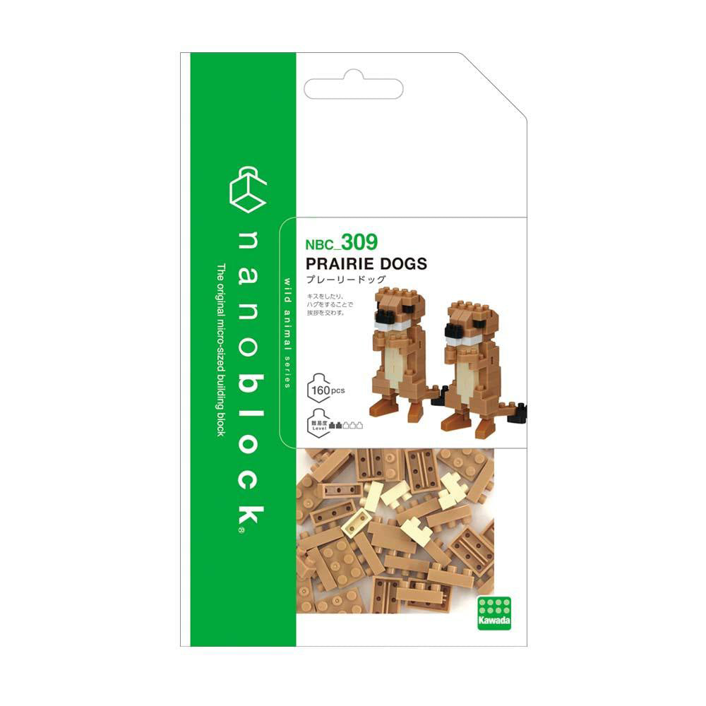 Prairie Dogs "Animals" Nanoblock Collection Series