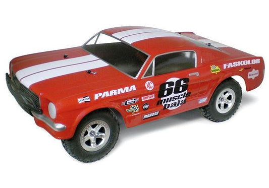 1/10 Parma '66 Muscle Baja Short Course Drag Clear Body