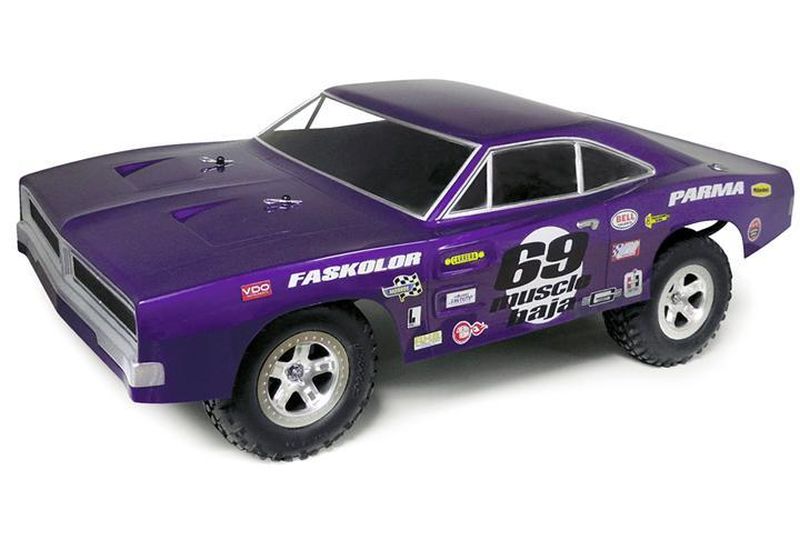 1/10 Parma R/T Muscle Baja Short Course Drag Clear Body