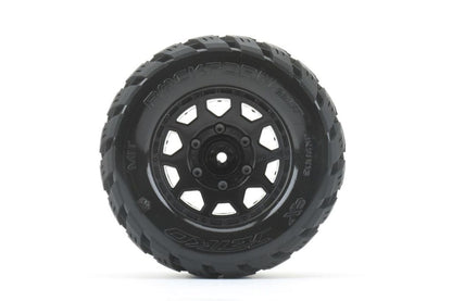 1/10 2.8 MT Rockform Belted Tires (2) w/Removable Hex