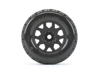 1/8 MT 3.8 Tomahawk Belted Mounted Tires w/ Removable Hex