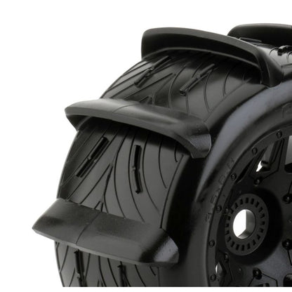 1/8 Rooster 3.8" Belted Paddle Sand Snow Tires 17mm