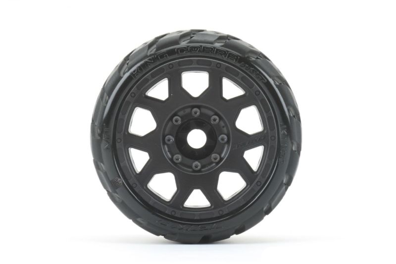 1/8 SGT 3.8 King Cobra Belted Mounted Tires (2) 17mm