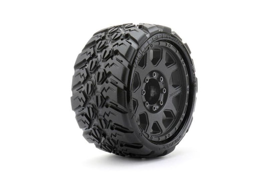 1/8 SGT 3.8 King Cobra Belted Mounted Tires (2) 17mm