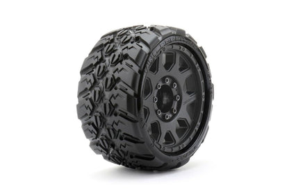 1/8 SGT 3.8 Rockform Belted Mounted Tires (2) 17mm