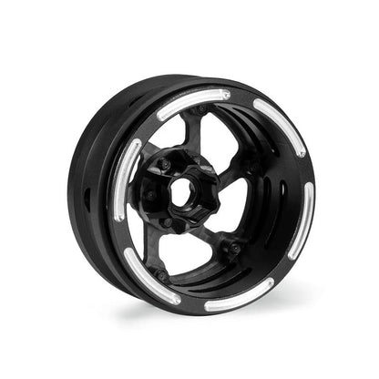 1.9" Carbon Fiber Lightweight Beadlock Wheels A, 1/10 Rock