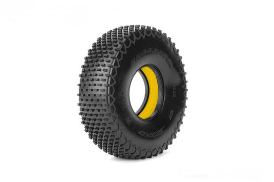 2.2" Grabber Ultra Soft 1/10 Rock Crawler Tires with Foam