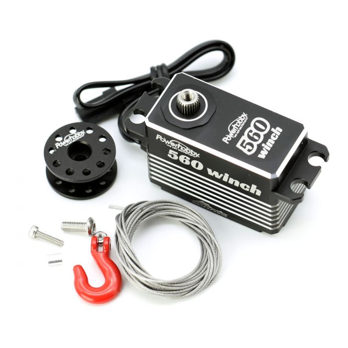 560 HV Waterproof Low Profile Smart Winch 33KG Servo