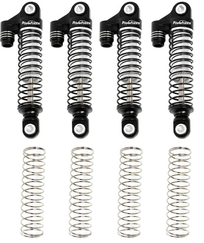 Aluminum 51mm Long Travel Shocks, Black, for Traxxas