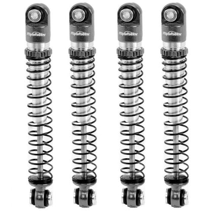 Aluminum 54mm Long Travel Shocks 1/24, Grey, for Axial