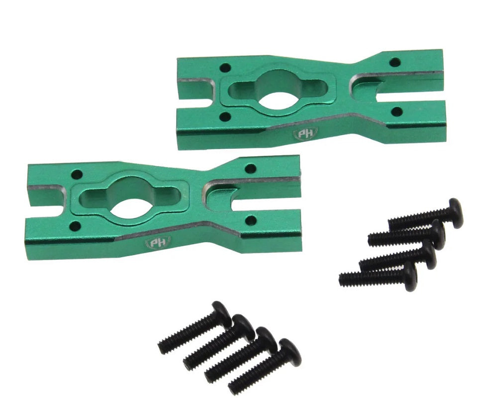 Aluminum Body Mount Cross Bar, Green, for Losi Mini LMT