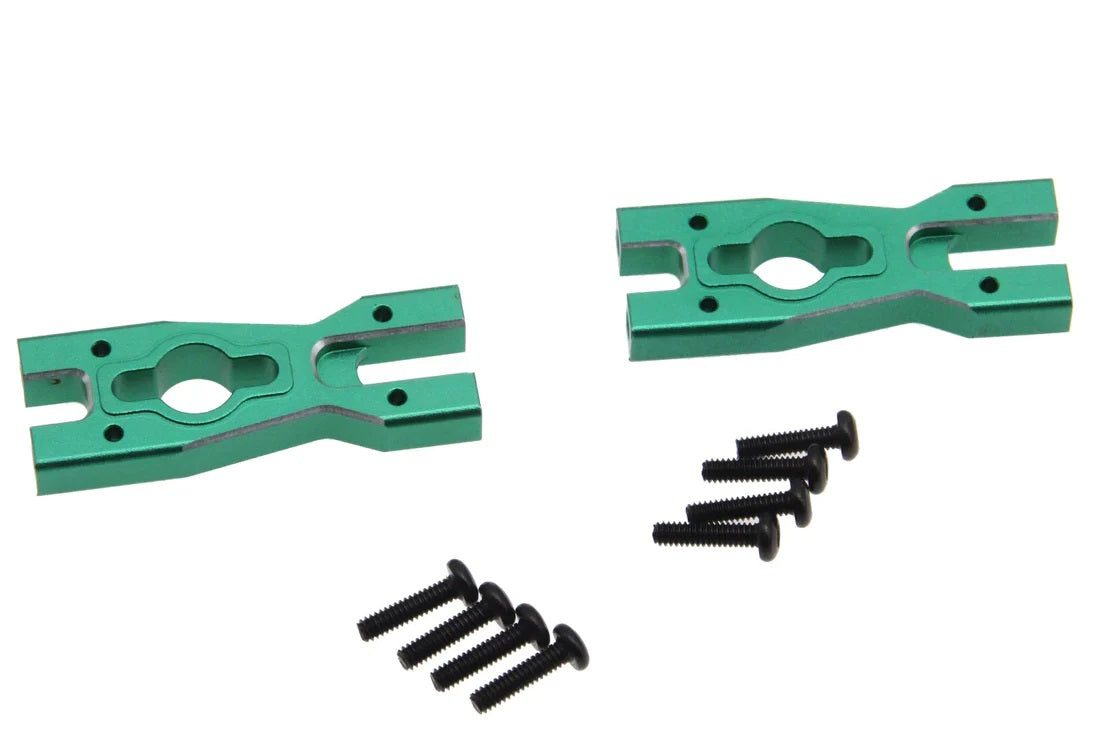 Aluminum Body Mount Cross Bar, Green, for Losi Mini LMT