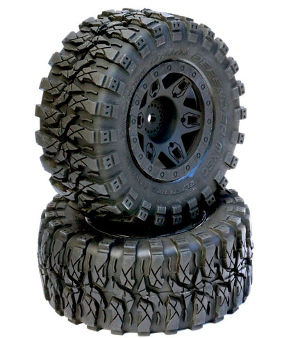 Defender 2.2 SCT Short Course Belted Tires Mounted Arrma