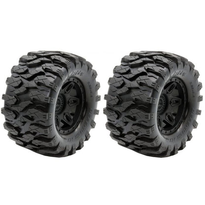 Defender MX Belted All Terrain Tires Mounted 17mm Traxxas