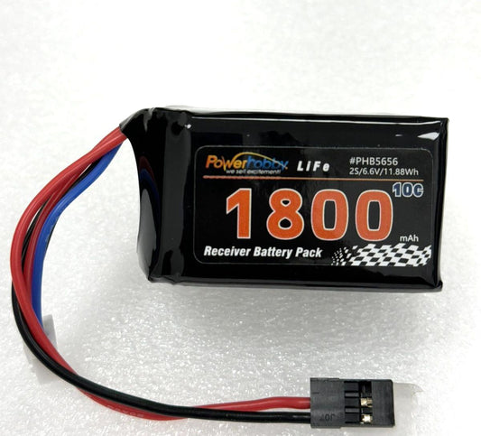 LiFe 6.6V 1800mah 10C Hump Receiver Battery Pack (Kyosho