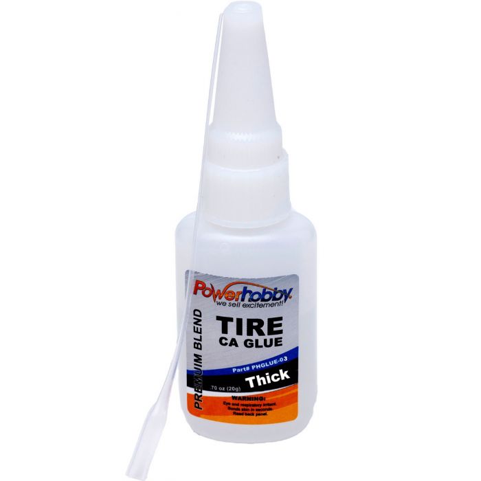 Premium Blend RC CA Tire Glue w/Tip Thick 0.75oz