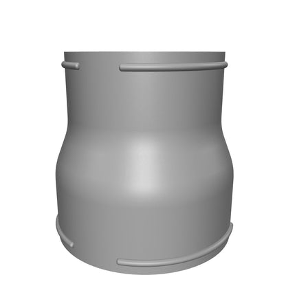 6in to 5in Reducer -  Leaf Vacuum Hose Adapter