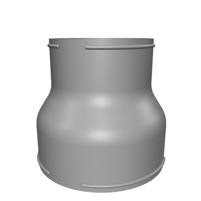 8in to 6in Reducer -  Leaf Vacuum Hose Adapter