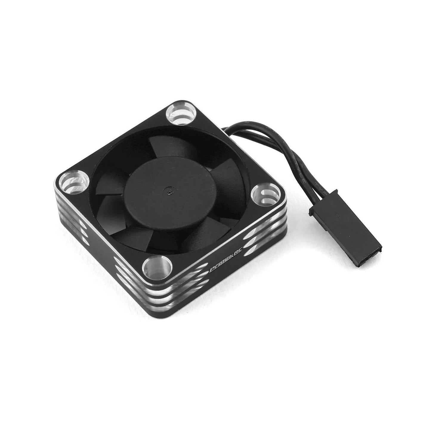 30x30x10mm Aluminum High Speed HV Cooling Fan (Silver/Black)