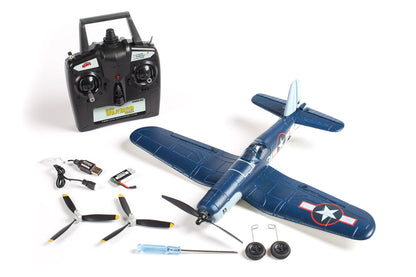 F4U Corsair Jolly Rogers Micro RTF Airplane w/PASS