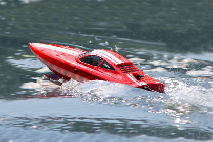 LightWave Electric Micro RTR Boat; Red