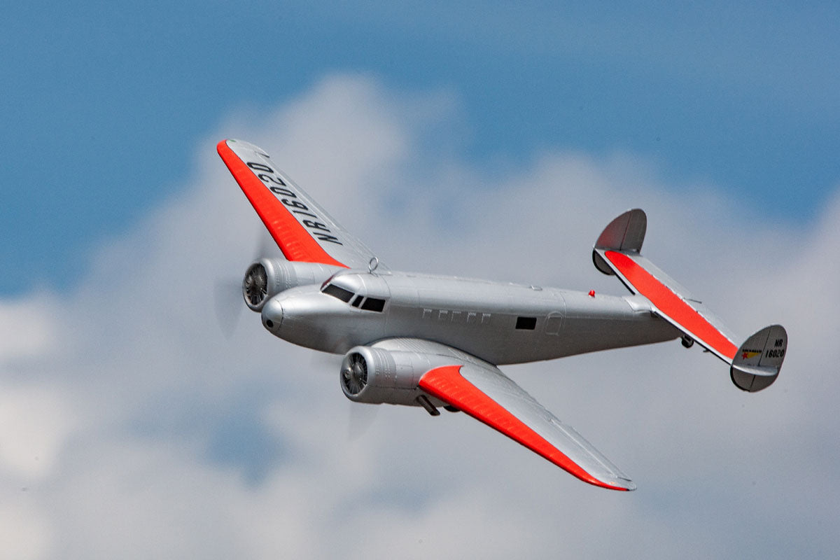 Lockheed Electra Micro RFT Airplane (Requires Futaba TX)