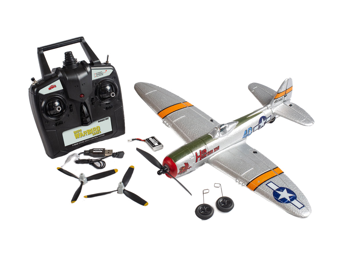 P-47 Thunderbolt Micro RTF Airplane with PASS System