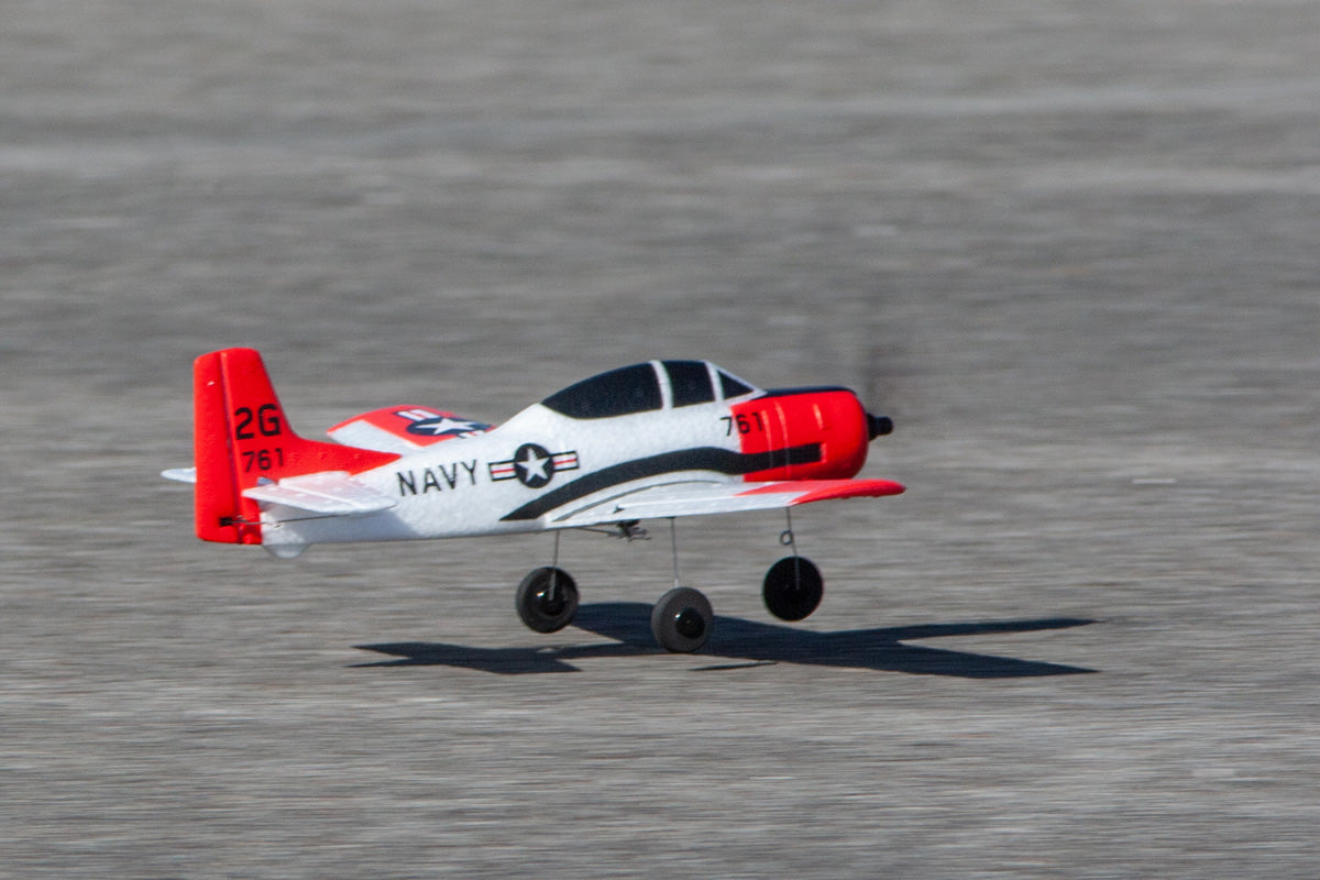 T-28 Trojan Micro RTF Airplane with PASS System